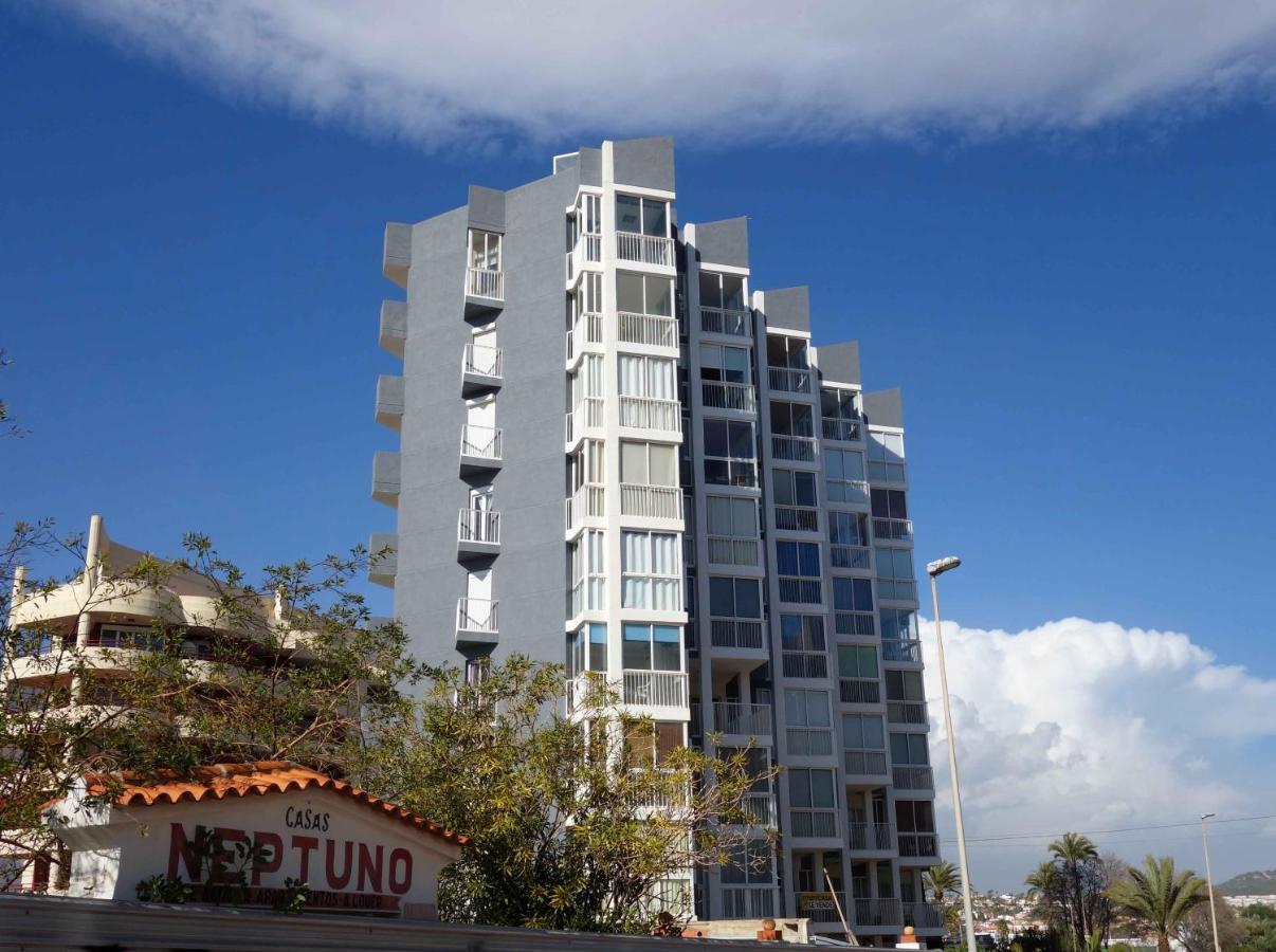Atico Calpe Primera Linea De Playa Exterior foto