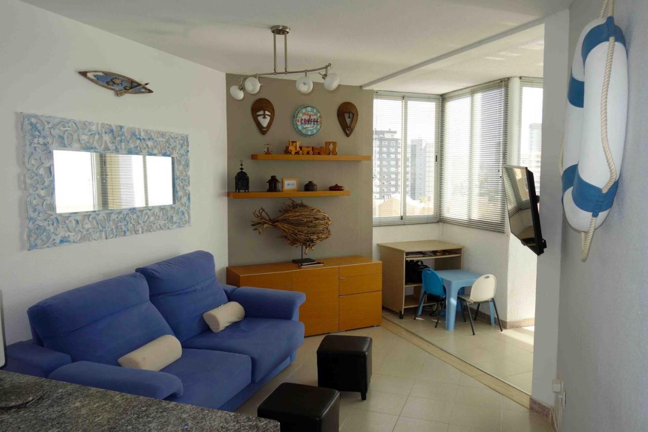 Atico Calpe Primera Linea De Playa Exterior foto
