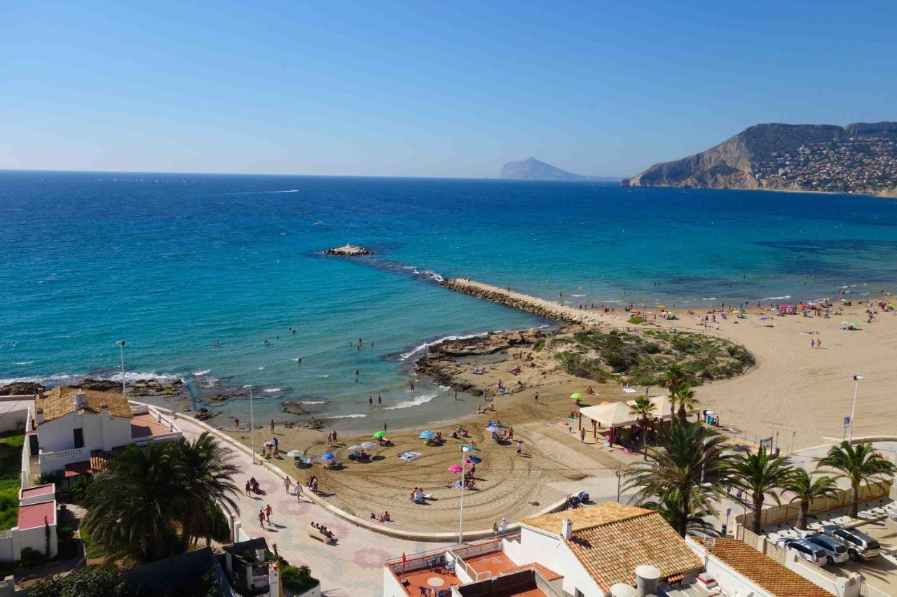 Atico Calpe Primera Linea De Playa Exterior foto