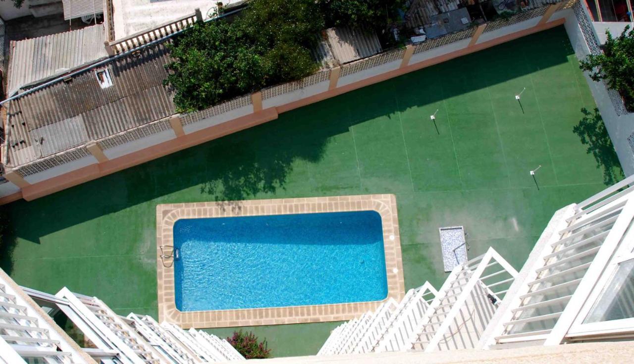 Atico Calpe Primera Linea De Playa Exterior foto